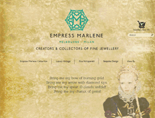 Tablet Screenshot of empressmarlene.com